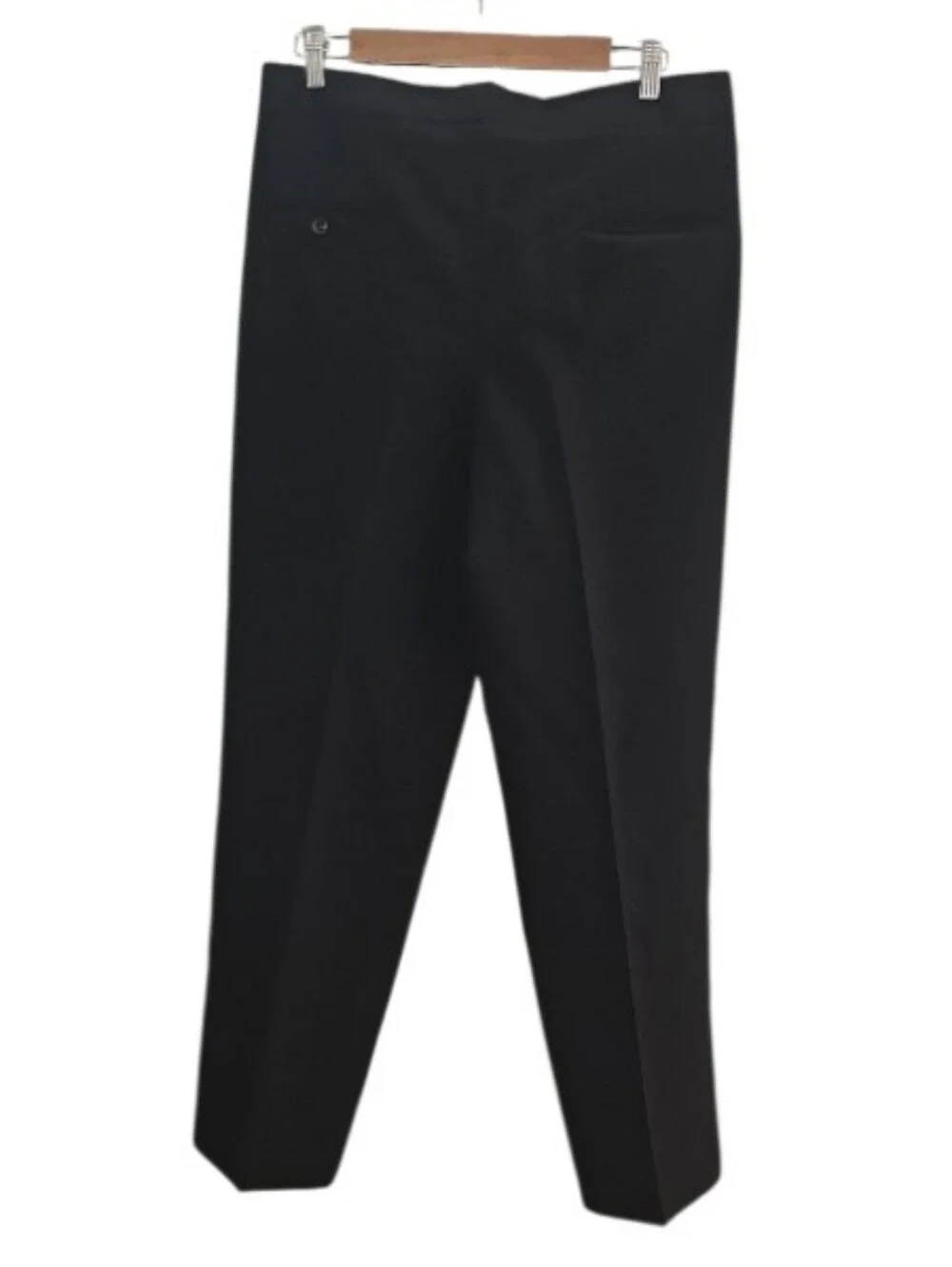 Cricketeer 4 Pc Wool Tuxedo Set 42R 32W Black Satin Formal Wedding Prom Classic